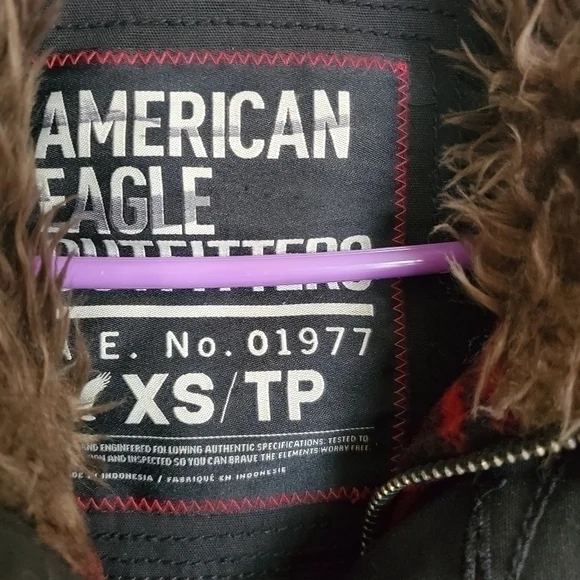 American eagle‎ Buffalo plaid coat - Picture 3 of 5